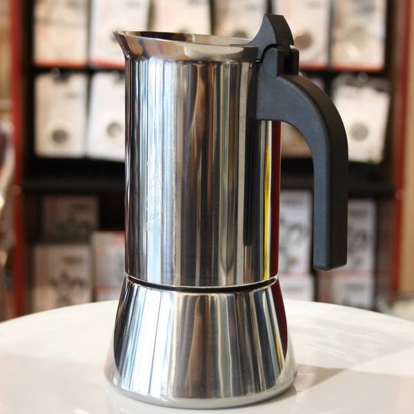 Bialetti Venus 2 Cup Stovetop Espresso Coffee Maker, Stainless